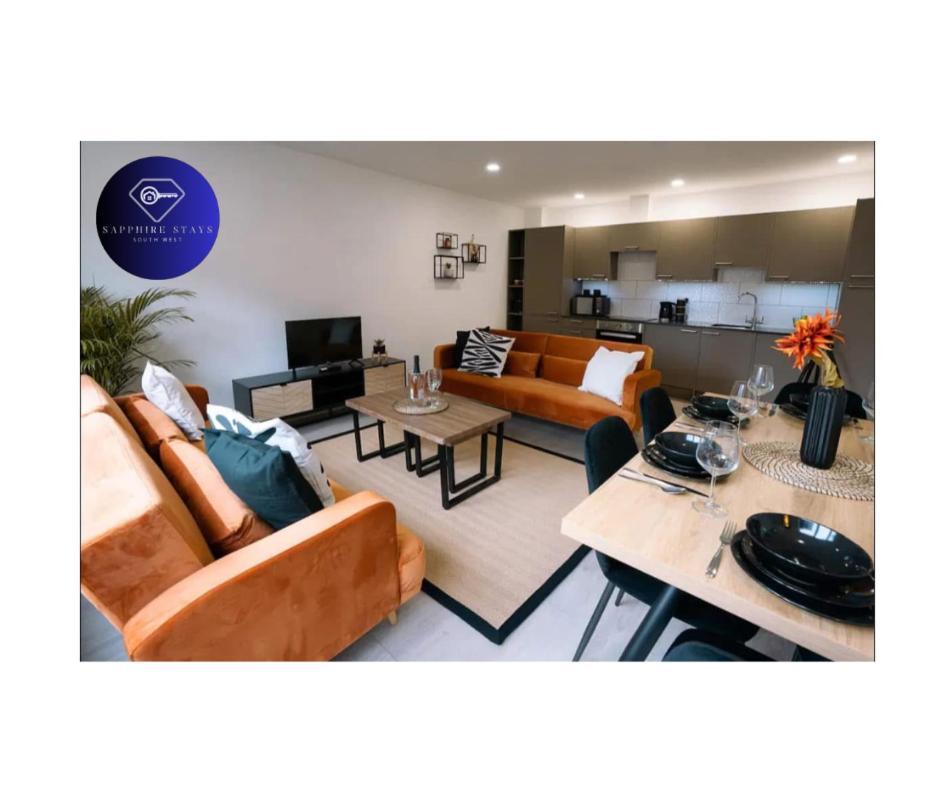 Modern City Centre Apartment Эксетер Экстерьер фото